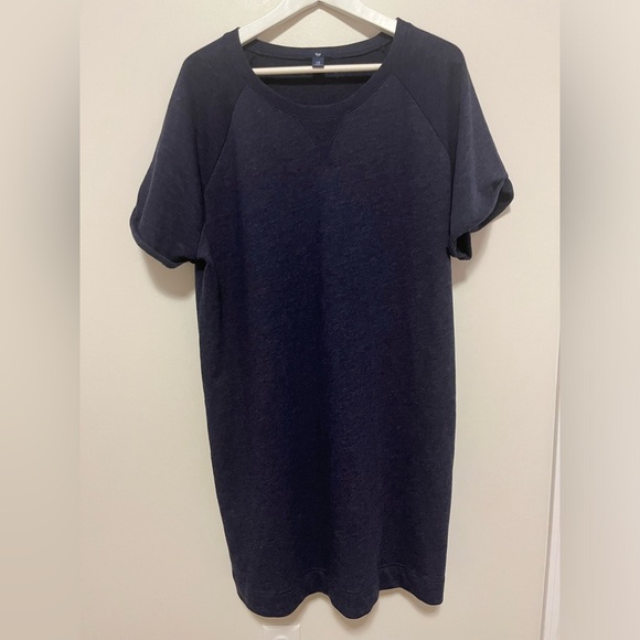 Gap T-shirt Dress Navy Blue XL - Picture 1 of 5
